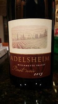 Image result for Adelsheim Pinot Noir Willamette Valley