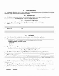 Image result for California Contractor Contract Template