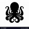 Image result for Sihouette Octopus