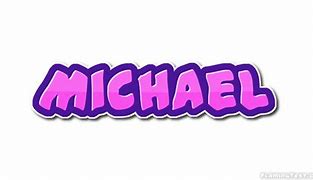 Image result for Michael Name Logo