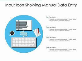 Image result for Manual Data Entry Icon
