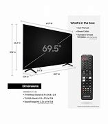Image result for Samsung 70 Inch TV Dimensions