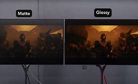 Image result for Matte vs Glolssy Screen