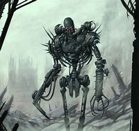 Image result for Robot Scary Red