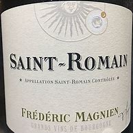 Image result for Frederic Magnien Saint Romain Blanc
