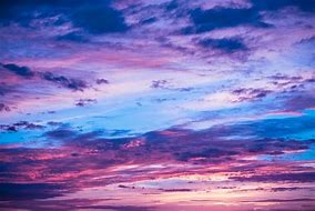 Image result for Pink Sky with Rainbow