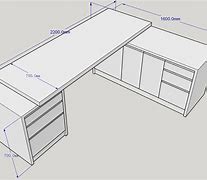 Image result for L-shaped Desk Floor Plan Icon