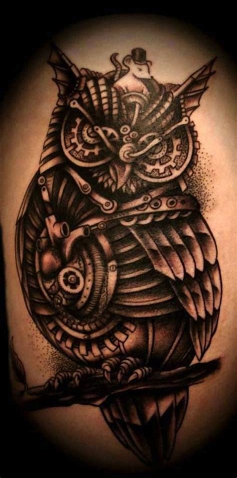 Badass Owl Tattoos