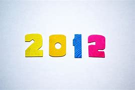 Image result for Year 2012 On White Background