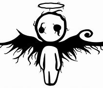 Image result for Black Angel Emoji