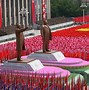 Image result for Girls Marching at North Korea Parade