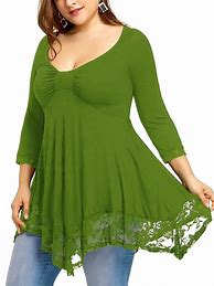 Image result for Plus Size Fancy Tunics