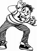 Image result for Cartoon of Someone Breaking Free of Fear