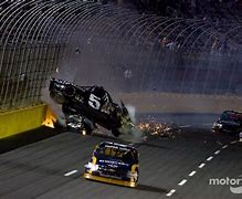 Image result for Mike Skinner NASCAR Crash