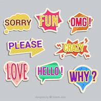 Image result for Vintage Stickers Words