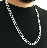 Image result for Male Silver Chain