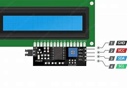 Image result for I2C 1602 LCD Module Pinout