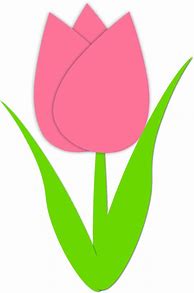 Image result for Simple Tulip Outline