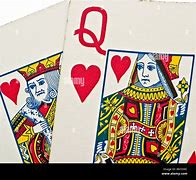 Image result for King and Queen Hearts Playing Cards
