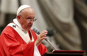 Image result for Pope Francis Red