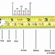 Image result for 1 Cm On a Tape Measure