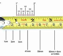 Image result for Inch and CM Measuring Tape