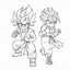 Image result for Kid Gohan Coloring Pages