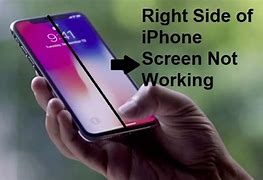 Image result for iPhone Screen Only Half Working