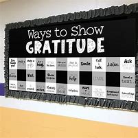 Image result for 30 Days of Gratitude Bulletin Board