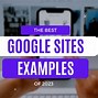 Image result for Google Sites Examples