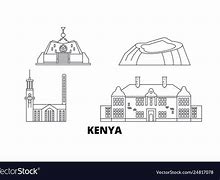 Image result for Kenya Simple Skyline Outline