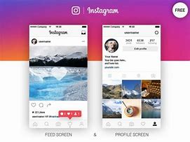 Image result for Instagram UI Template