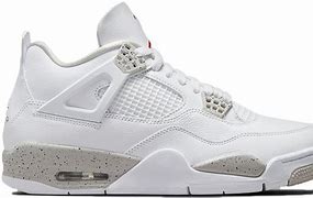 Image result for All White Jordan 4S