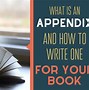 Image result for Appendix List Example