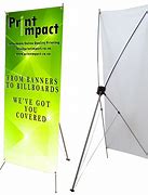 Image result for X Stand Banner Size