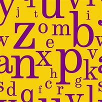 Image result for Purple Letters Clip Art