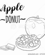 Image result for Apple Fruit Donuts