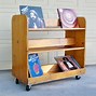 Image result for Librarian Book Cart