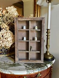Image result for Small Antique Display Cabinets