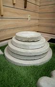 Image result for Concrete Stepping Stones Round
