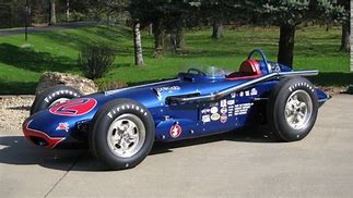 Image result for Vintage Indy 500 Cars Blue