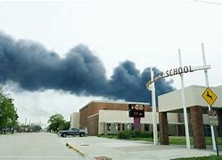 Image result for Fire in Deer Park Schools