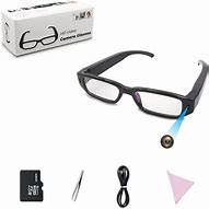 Image result for Spy Camera Glasses with Night Vision