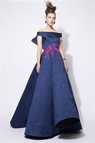 Image result for Midnight Blue Brocade Dresses