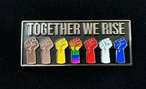 Image result for We Rise Together Logo 3 Fist