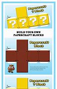 Image result for Mario Papercraft POW Block