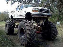 Image result for Jacked Up Mud Trucks