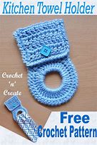 Image result for Crochet Christmas Towel Topper Free Pattern
