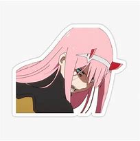 Image result for Red Bubble Stickers Aesthetic Anime