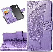 Image result for Samsung Galaxy A10 Phone Case Purple Butterflies